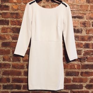 ZARA Trafaluc White Bodycon Mini Dress Size S